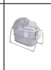 Berceau Bébé Confort Pliable – Lit de Nuit avec Filet Respirant et Cadre Sécurisé