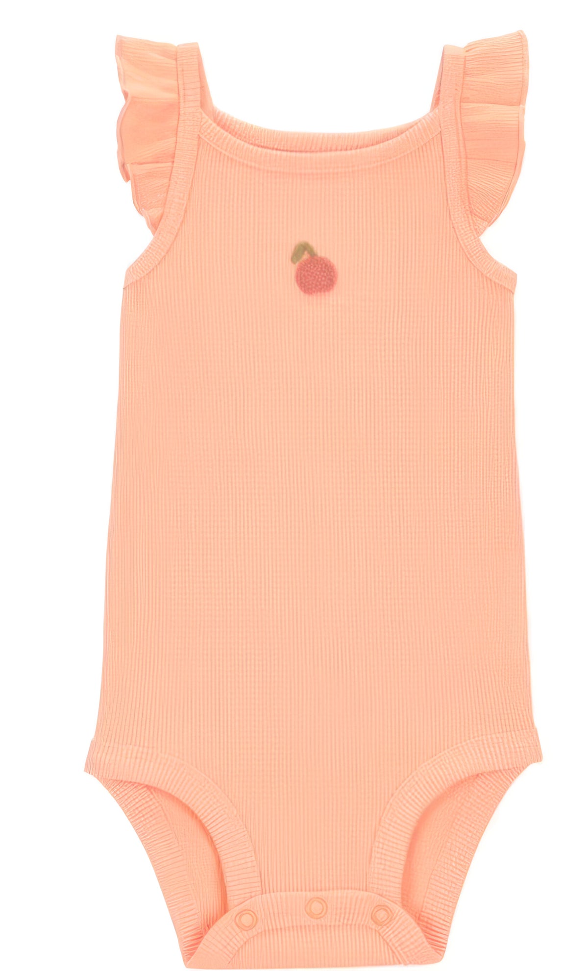 Carter's -  Haut imprimé pêches, short et body 18Mois - 3pcs