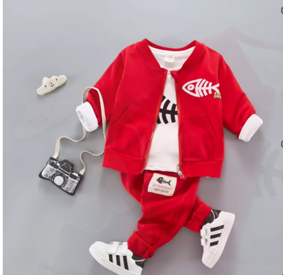 Ensemble 3 Pièces   Rouge