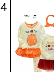 Ensemble 3 Pièces Bébé Fille "Little Pumpkin" - Robe Jaune Citrouille à Volants, Legging Bordeaux et Bandeau Orange Assorti