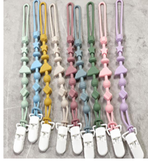 Attache-Sucette en Silicone | Clip Sécurisé & Design Pastel | Sans BPA