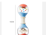 Hochet musical double face pour bébé – Jouet à billes facile à saisir (15 cm)