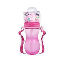 MOMEASY – Bouteille d’Eau 420 ml avec Sangle | Anti-Fuite, Bec Souple & Design Ergonomique